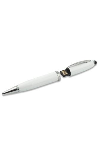 Sedef Silver Pen19 Ipad Kalem Usb Bellek Usb 2.0 32Gb Beyaz