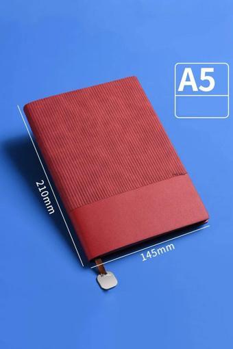 Sedef Silver Yumuşak Kapak Şık A5 Ofis İş Not Öğrenci Defteri Hediyelik Eşya Suni Deri Çizgili Ajanda Defter