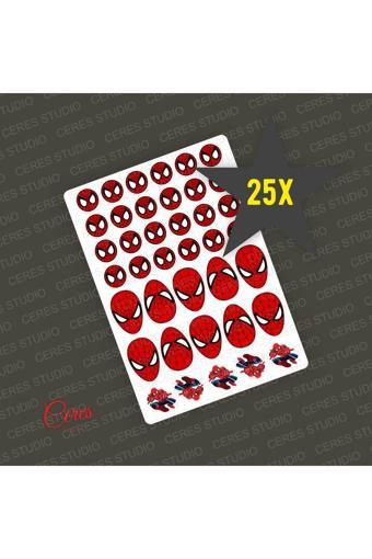 Spiderman Sticker - (Kırtasiyeler ve Hediyelik İçin) 25 Sayfa
