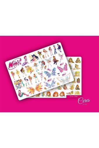 Winx Club Sticker Etiket Çıkartma - 2 Sayfa 92 Etiket