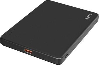 S-lınk Mg105, Magsafe, Siyah, 5.000mah, 2xtype-c, 4 Led Göstergeli, Powerbank