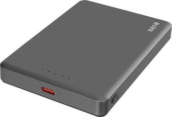 S-lınk Mg110, Magsafe, Gri, 10.000mah, 2xtype-c, 4 Led Göstergeli, Powerbank