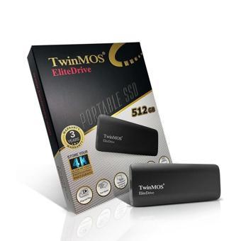 Twinmos Pssdfgbmed32, 512gb, Taşınabilir External Ssd, Usb 3.2, Type-c (dark Grey)