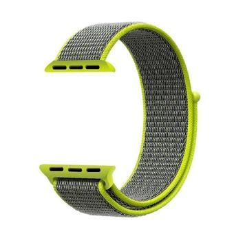 Apple Watch 6 44 mm Kordon Kumaş CırtCırtlı Kordon
