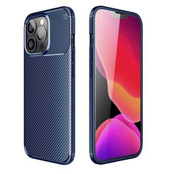 Apple iPhone 13 Pro Kılıf Negro Karbon Görünüm Dizayn SilikonNano Glass