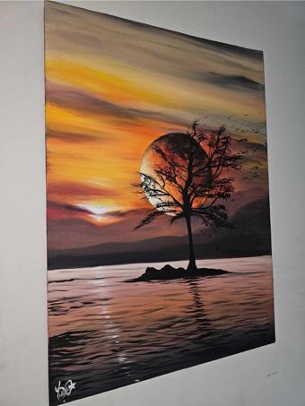 Ert Sanat Atolyesi El Yapımı Tablo İmzalı Özel Tasarım