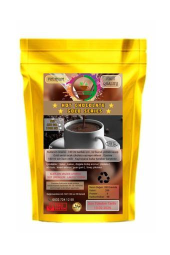 Coffee Naturelle Sıcak Çikolata Premium Gold Series " Isveç Cikolata " 1 Kg - 1000 Gr