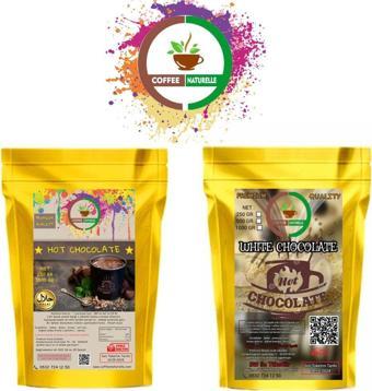 Coffee Naturelle Sıcak Çikolata Ve Beyaz Sıcak Çikolata 2 Kg