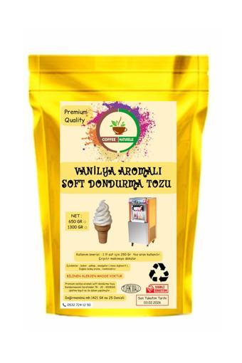 Coffee Naturelle Vanilyali Soft Dondurma Tozu