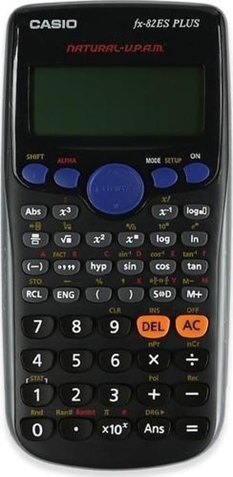 Casio FX-82ES Plus Bilimsel Fonksiyonlu Hesap Makinesi GKE