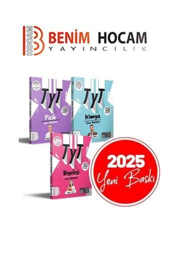 Benim Hocam Yayınları 2025 Tyt Fizik - Kimya - Biyoloji Ders Notları Seti  - Benim Hocam Yayınları