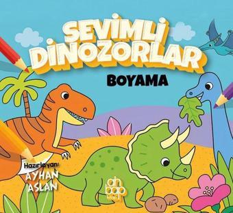 Sevimli Dinozorlar Boyama - Ahbap Kitap