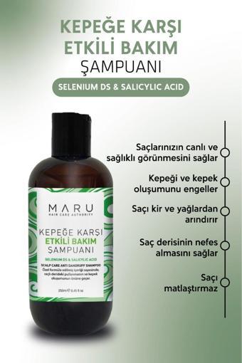 Maru Kepek Karşıtı Scalp Bakım Şampuan & Dandruff Selenium 250 Ml 8684382736560