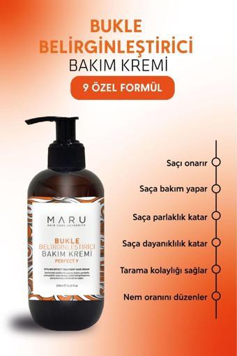 Maru Kıvırcık Ve Dalgalı Saçlar Için (Boucle) Bukle Belirginleştirici Bakım Kremi 250 Ml