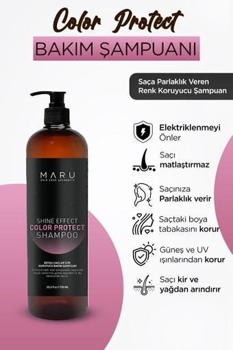 Maru Renklendirme Işlemi Görmüş Saçlar Için Renk Koruyucu Şampuan 750 Ml 8699211721075