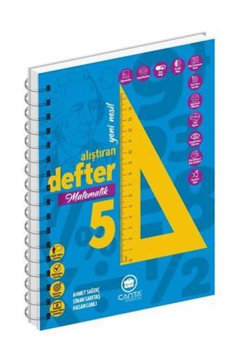 Çanta Defter 5 Sınıf Matematik Okula Yardımcı Alıştıran Defter Akıllı - Çanta Yayınları