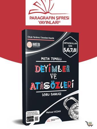 Paragrafın Şifresi Deyimler Ve Atasözleri Soru Bankası - Paragrafın Şifresi