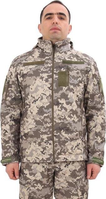 Single Sword Askeri Tactical Softshell Mont (İçi Polarlı)