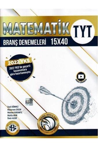 Bilgi Sarmal Yayınları Tyt Matematik 15 X 40 Branş Denemeleri - Bilgi Sarmal Yayınları