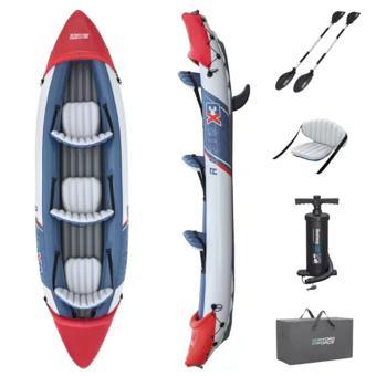 Bestway 65132 Rapid X3 Hydroforce 3 Kişilik Şişme Kano 381X100CM