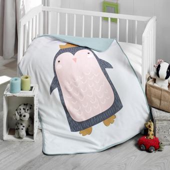 Penguen Elyaflı Bebek Battaniyesi 75x100