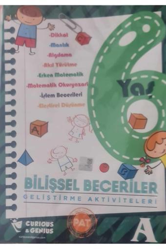 Curious&Genius 6 Yaş Bilişsel Beceriler Geliştirme Aktivite Seti