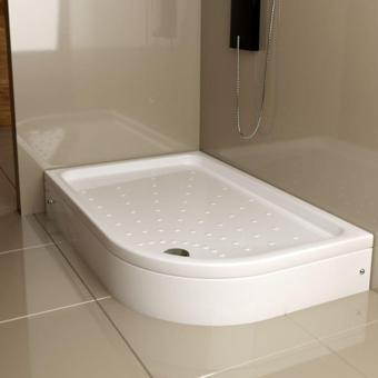 UBM 70x110 cm Asimetrik Oval Duş Teknesi Sol