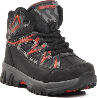 Siyah Kamuflaj Çocuk Outdoor Bot Ruffon 2301 P