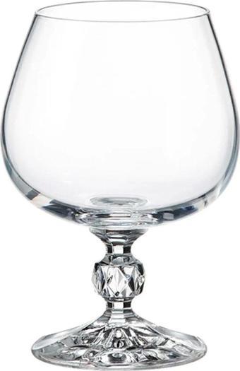 Collection Sterna Kristal 6'lı 250cc Kahve Yanı Su Bardağı/Konyak Kadehi Seti