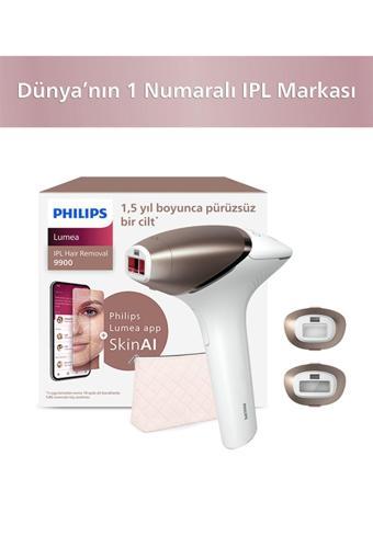 Lumea BRI953/01 Lazer Epilasyon IPL Tüy Alma Cihazı/3 akıllı aparat-Hassas Bölge,Yüz,Vücut