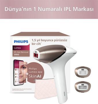 Lumea BRI953/01 Lazer Epilasyon IPL Tüy Alma Cihazı/3 akıllı aparat-Hassas Bölge,Yüz,Vücut