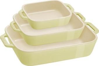 Staub Ceramique Fırın Seti 3 Parça Limon Yeşili