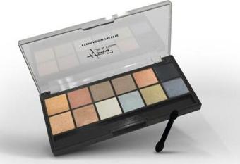 Homm Life & Colour Eyeshadow Palette Desert 12li Far Paleti