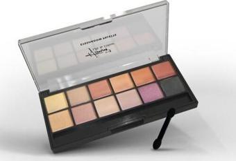 Homm Life & Colour Eyeshadow Palette Pink Sand 12li Far Paleti