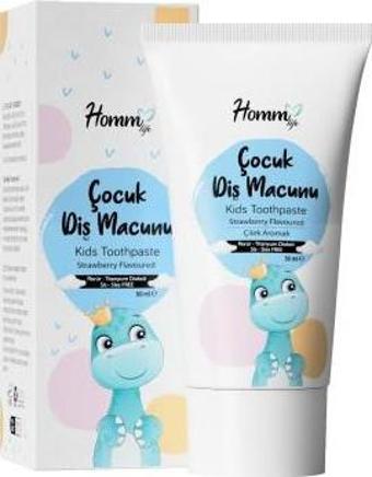 Homm Life Çocuk Diş Macunu Çilek Aromalı 50ml