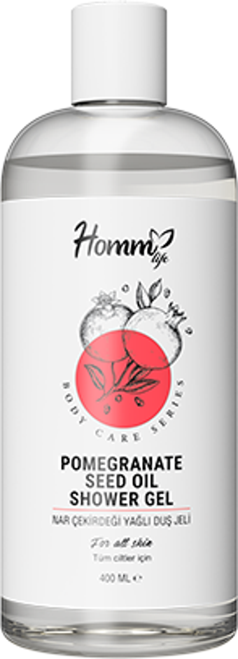 Homm Life Nar Çekirdeği Yağlı Duş Jeli 400ml