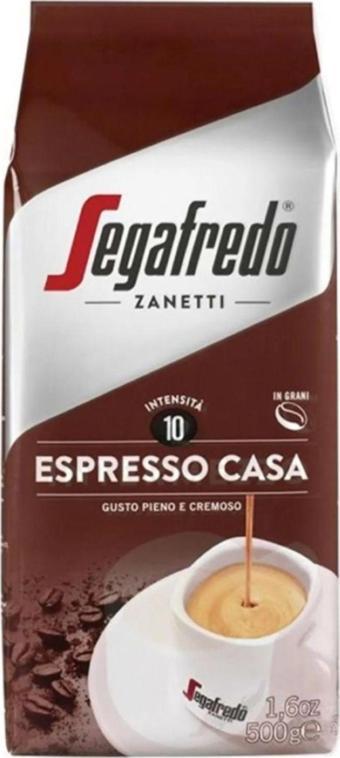 Segafredo Zanetti Espresso Casa Çekirdek Kahve 500 gr