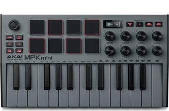 Akai Mpk Mini Mk3 Gri - 25 Tuşlu Midi Klavye 