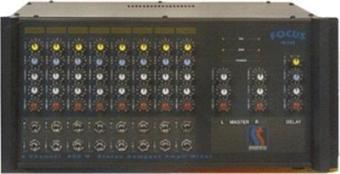 Startech Focus F 6/600 2X300 Watt Amfili Ekolu Küp Mixer