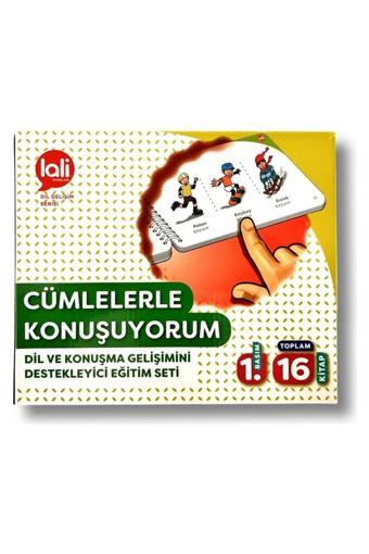 Lali Yayınları Cümlelerle Konuşuyorum Dil Ve Konuşma Gelişimi Eğitim Seti - Lali Yayınları