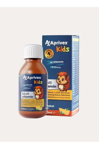 Kids Multivitamin Doğal Portakal Aromalı Şurup 150 ml