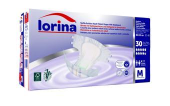 LORİNA BELBANTLI ORTA BOY MEDIUM HASTA BEZİ 30 ADET