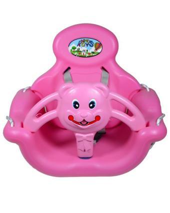 Enhoştoys Emniyet Kemerli Salıncak Pembe Y7220