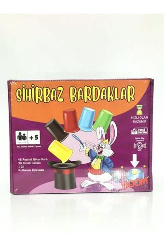 Bundera Sihirbaz Bardaklar Hız Ve Dikkat Oyunu