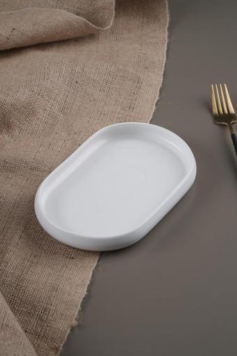 Bianco Perla Porselen Oval Tabak 20 cm Sct-21-0229/36