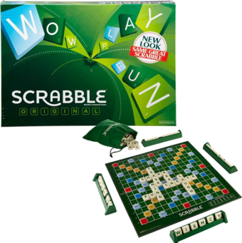 Mattel Games Scrabble Original İngilizce Y9592