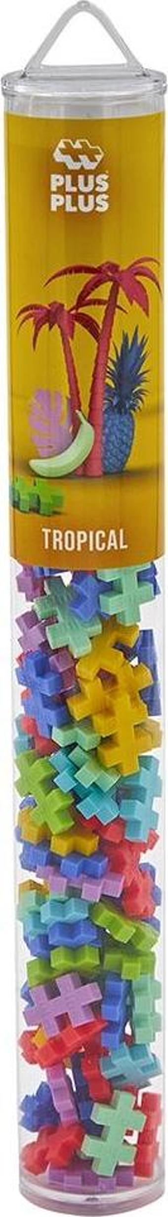 Plus Plus Tropical Mix Tube 100pcs PP4264