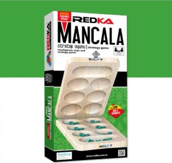 Redka Akıl Oyunları Kapaklı Ahşap Mancala - Strateji Oyunu