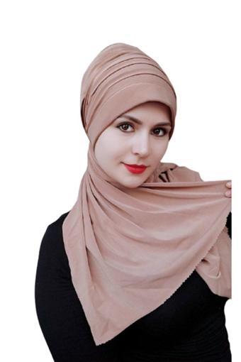 Bav Butik Ayvitrin Kadın Drapeli Modern Bone Vizon