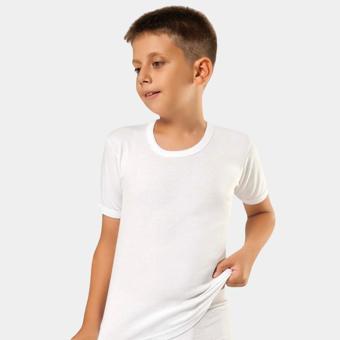 Erkek Çocuk Bisiklet Yaka Fanila (2\li Paket)